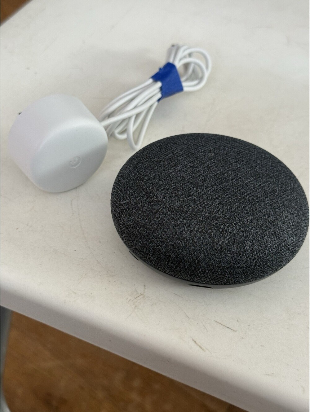 Google Home Model HOA Mini Smart Assistant Bluetooth Speaker - Dark Gray